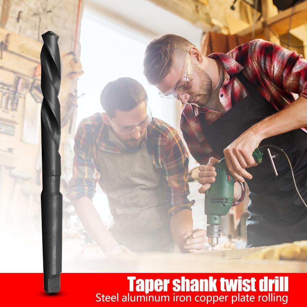 High Speed Steel Taper Handle Twist Drill Bit for Copper Woodworking (14mm)