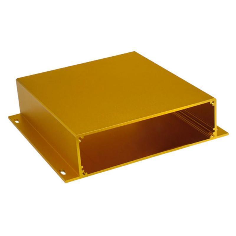 Aluminum Cooling Box DIY Electronic Project Enclosure Case Shell Protect Box
