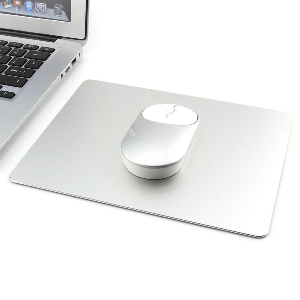 Aluminum Alloy Metal Grinding Mouse Pad Anti Slip Gaming Mousepad for PC