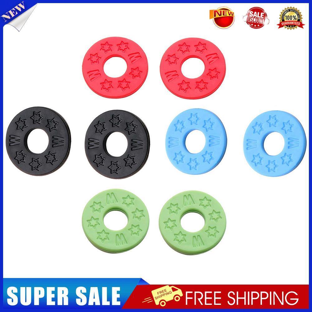 8pcs Rubber Guitars Strap Electric Guitars Bass Musical Instrument Parts