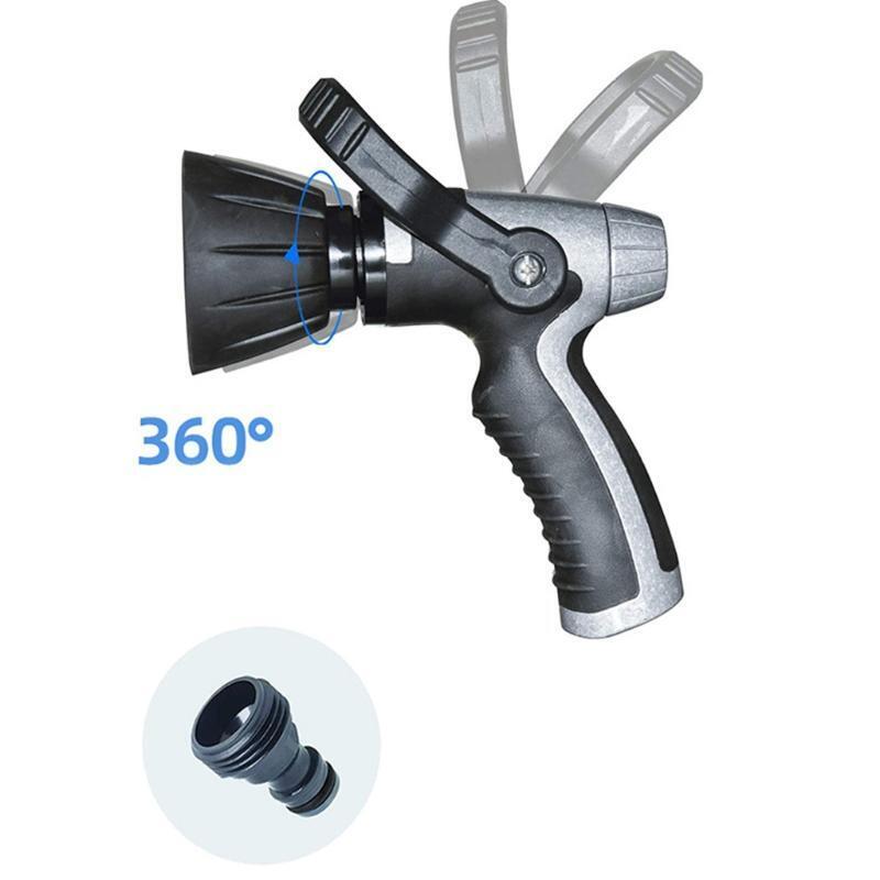 Heavy Metal Bell Mouth Garden Watering Sprayer Adjustable Water Pressure Nozzle