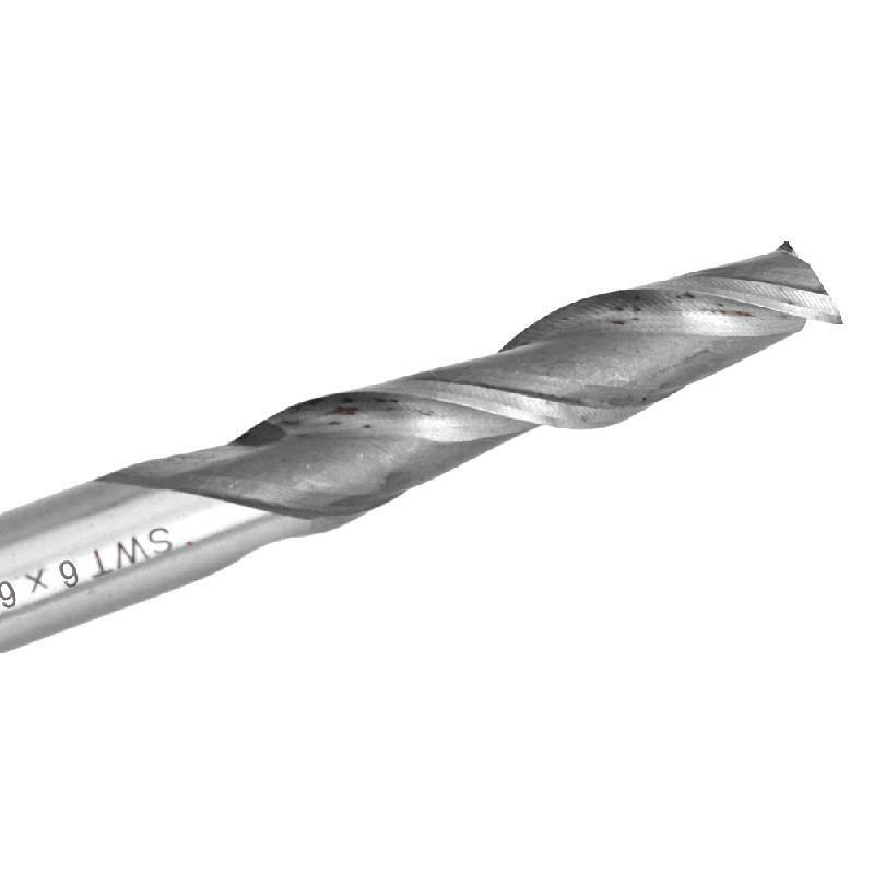 Extra Long 2 Flute HSS & Aluminium End 6mm Mill Cutter CNC Bit Extended New