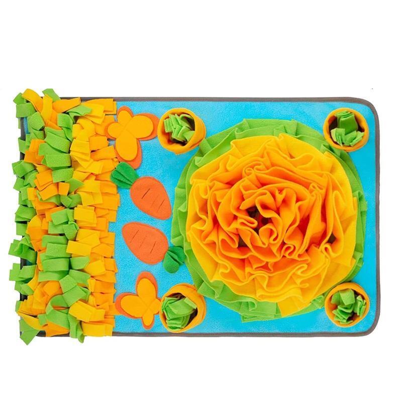 Pet Snuffle Feeding Mat Dog Interactive Sniffing Puzzle Mats Slow Feeder