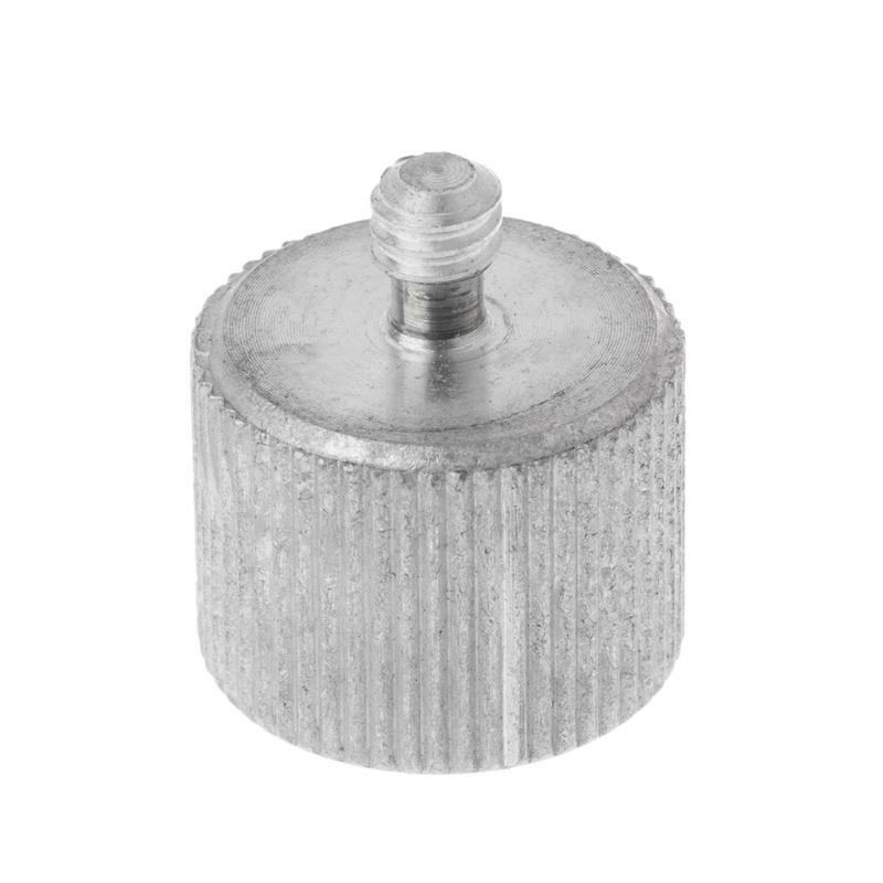 Compact Screw Adapter 5/8'' to 1/4" Threaded Screw Adapter Metal Alloy for Level