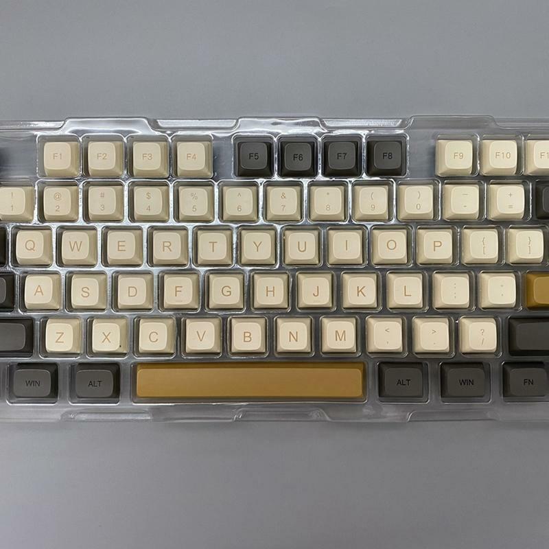 125Keys/Set Dye Sublimation Keycap XDA Profile Mechanical Keyboard PBT Keycap