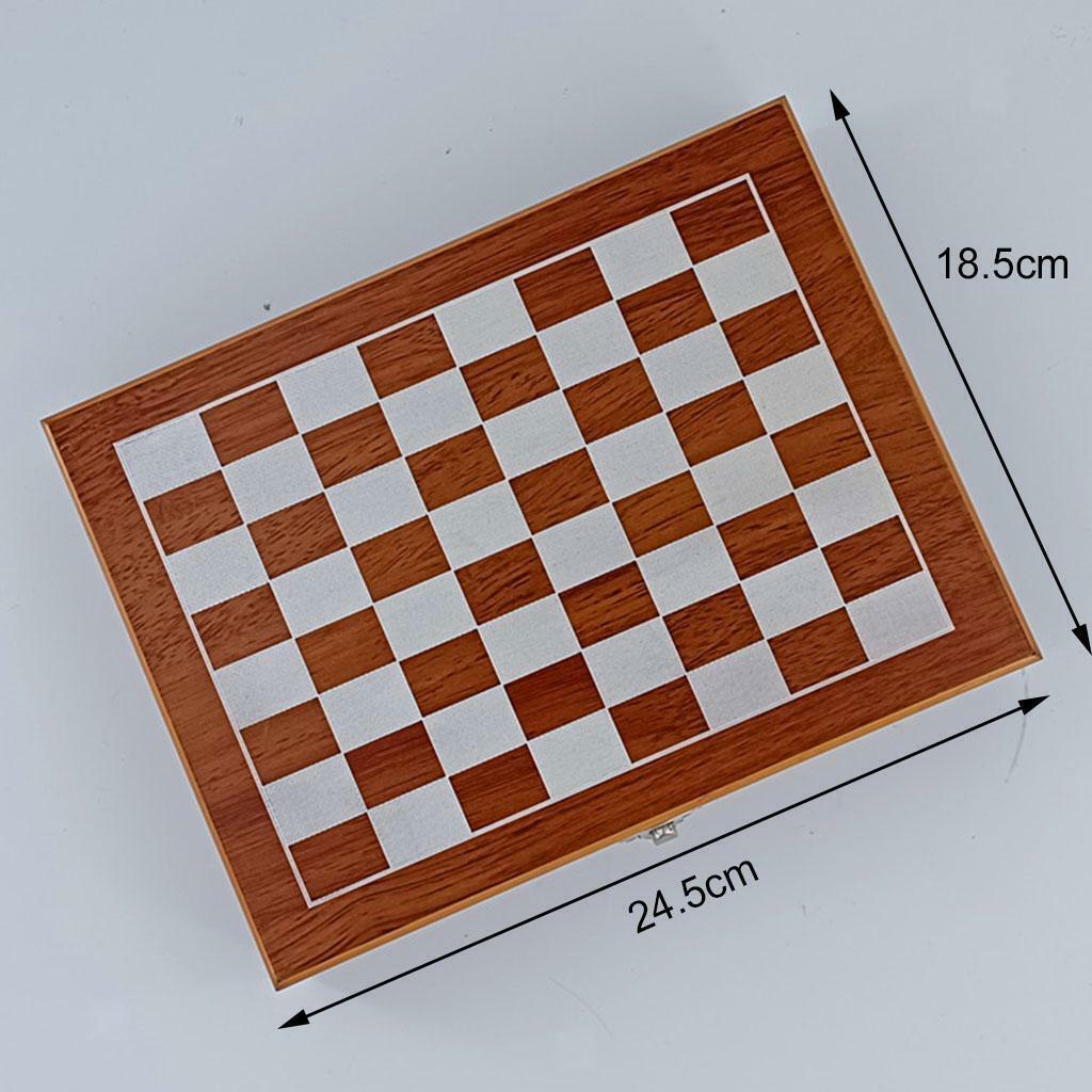 International Chess and Dominoes Set Board  for Children Family