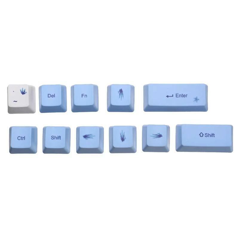 Mechanical Keyboard OEM Profile DYE-SUB Keycap For GH60 GK64 72 Keys PBT Keycaps