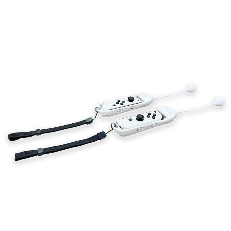 1 Pair Jump Rope Challeng Game Handle Skipping Rope for NS Switch/Switch OLED