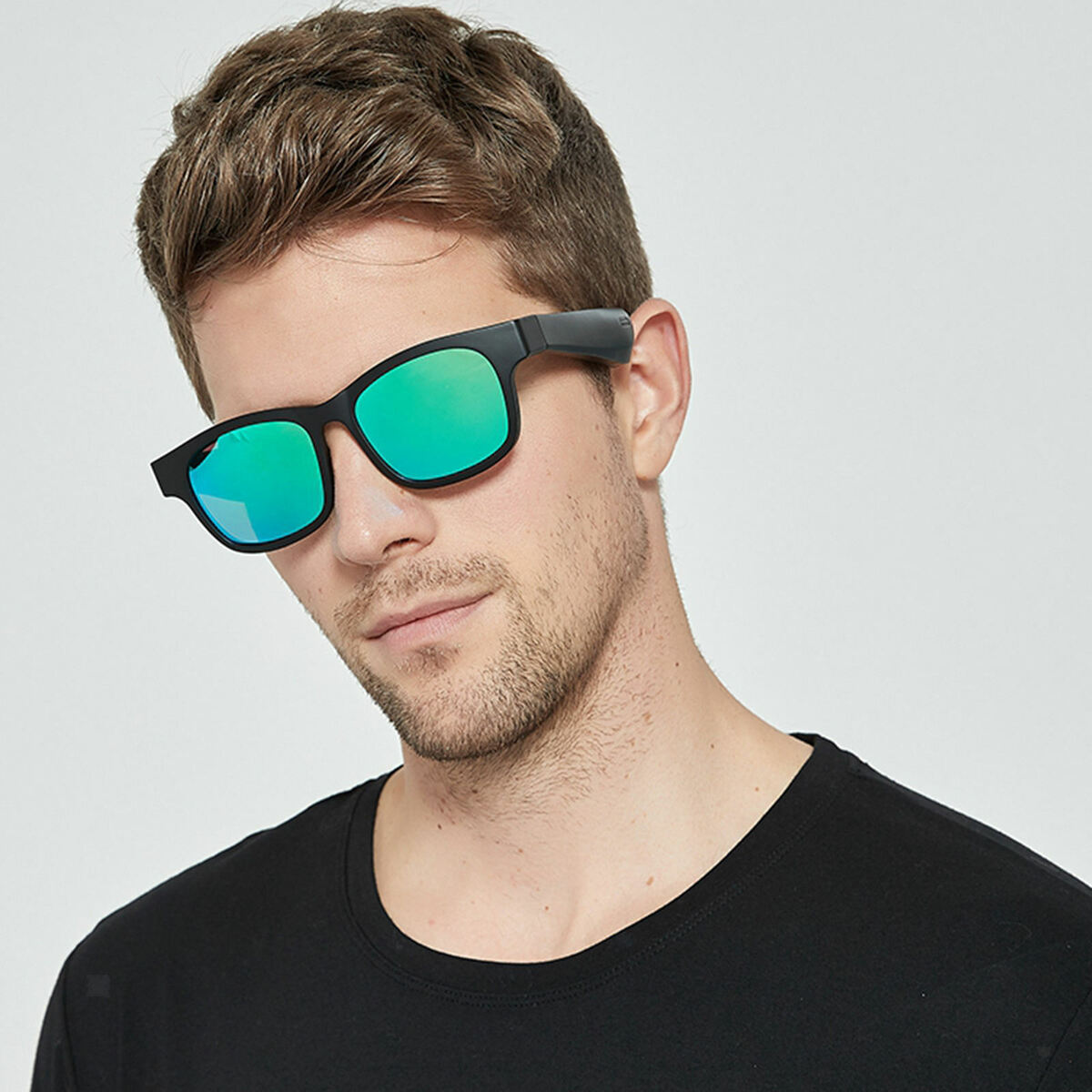 Hands-  Glasses Sunglasses  Headset Eyewear with Microphone