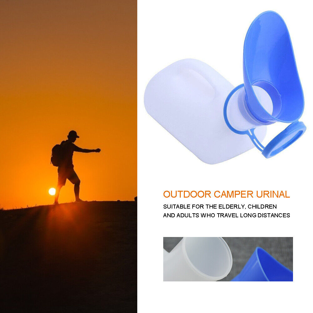 Male Female Urine Wee Bottle Portable Urina-l Camping Travel Car Toilet Newly