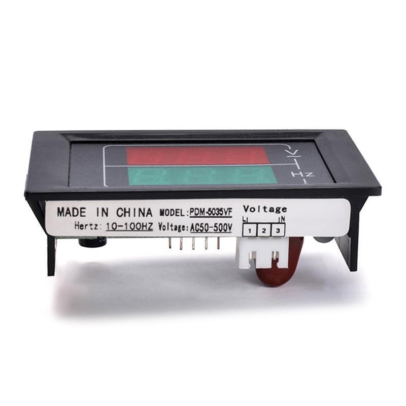 Dual Display Voltmeter Digital AC Monitor Gauge Panel Ammeter Voltmeter Frequenc