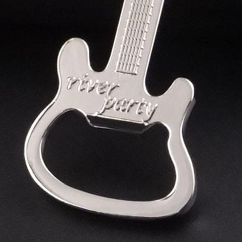 Keyrings Simulation Bottle Opener Guitar Key Chains Keyfob for Car House Bag