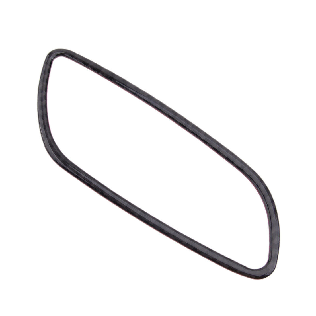 Pair Inner Carbon Fiber Door Handle Bowl Cover Trim Decor Fit for Audi TT TTRS