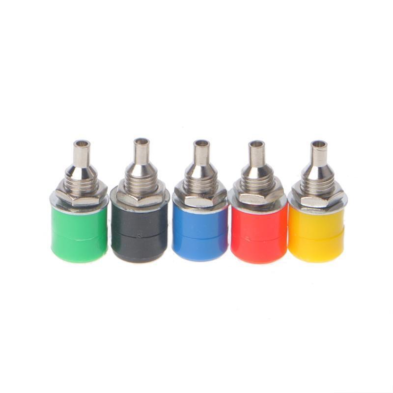 10 Pcs 4mm Female Banana Plug Socket Connector Binding Post Amplifier Terminal