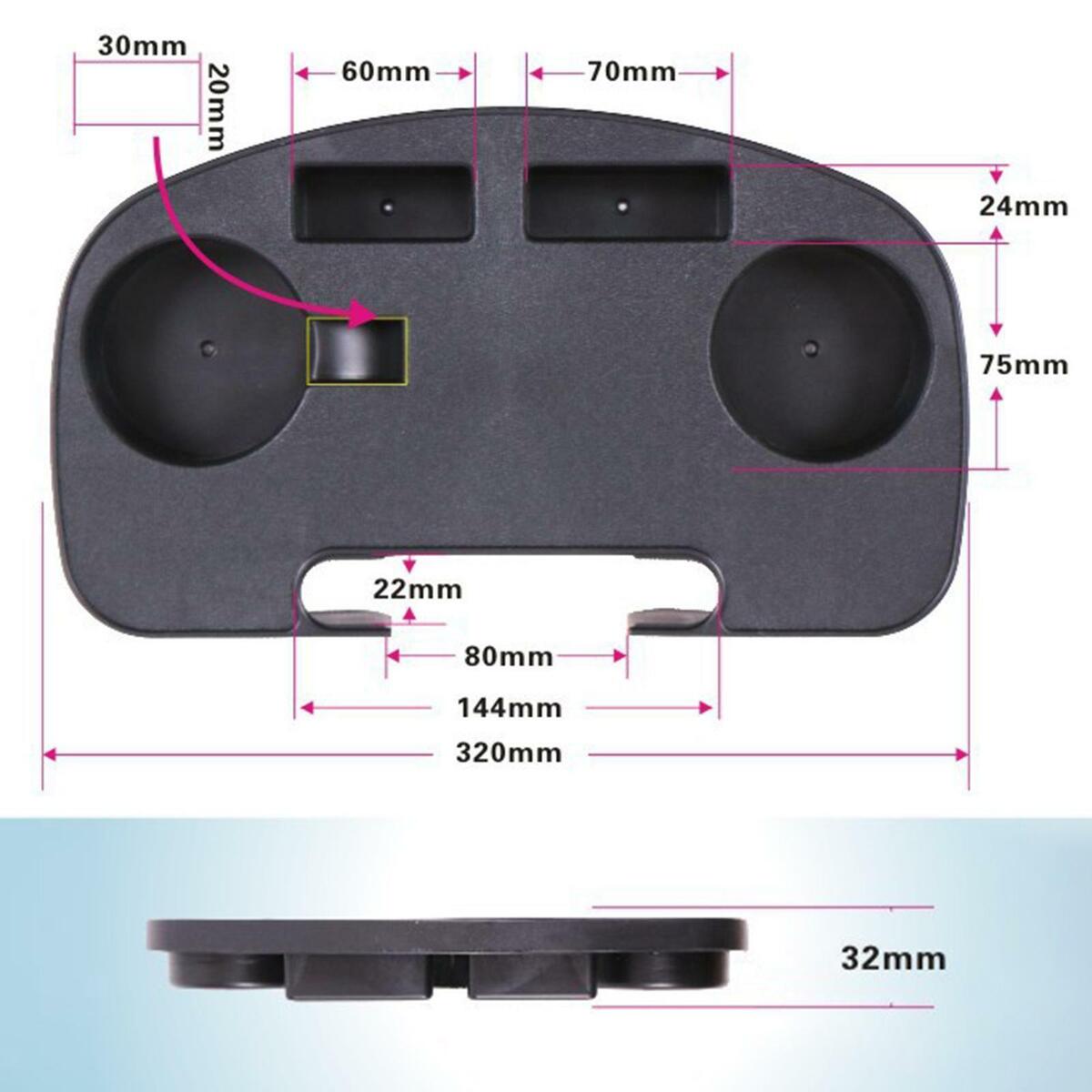 Recliner Cup Holder Folding Reclining Chairs Beverage Tray  Lounger