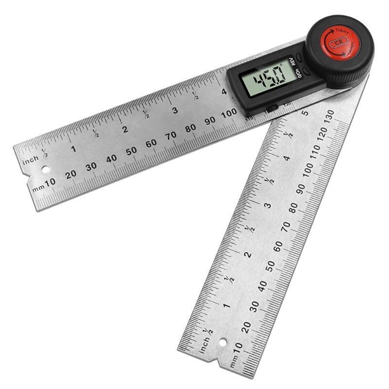 360 Degree Stainless steel Digital Angle Ruler Gauge Finder Meter Protractor