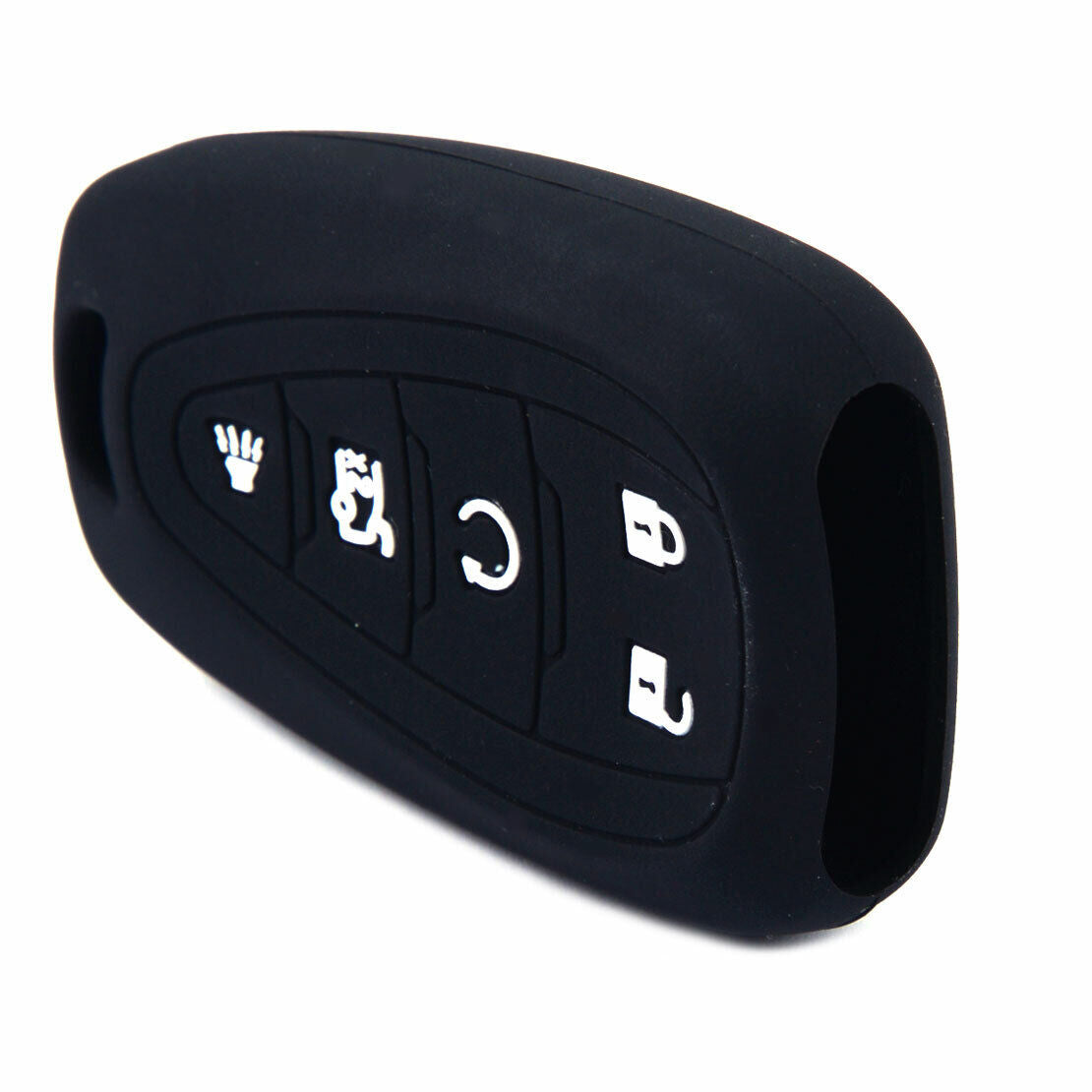 BLACK Silicone Remote Key Cover Case fit for Chevrolet Malibu Camaro Cruze 17 Li