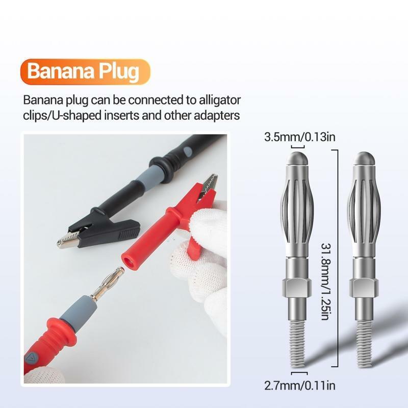 22PCS/SET 1000V Multi-function Multimeter Test Kit Test Leads Replaceable Probe