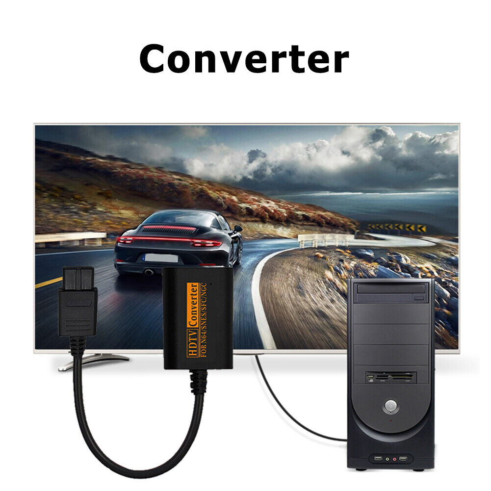 For NGC/N64/SNES/SFC to HDMI-compatible Converter Game Console Adapter (01)
