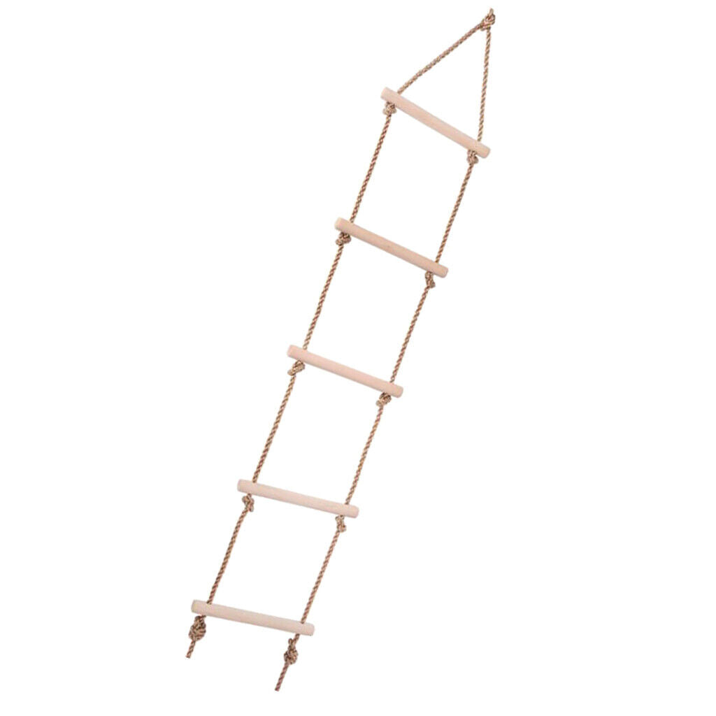 Climbing Rope Ladder  - Backyard Outdoor Exercise Equipment -