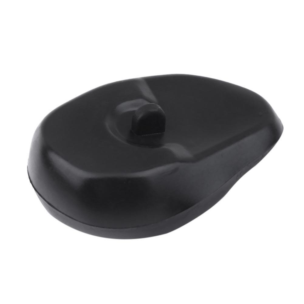 1 Pair Salon Hair Dye Silicone Ear Cover Barber Shop Anti Staining(Black)