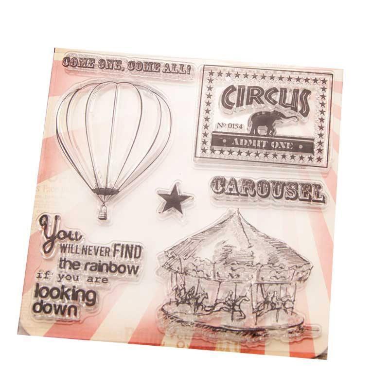 Balloon Clear Silicone Seal Stamp For DIY Album Scrapbooking Photo Card Decor