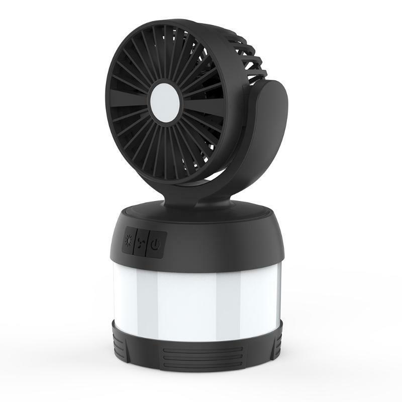 Multi Purpose Mini Table Fan, Rechargeable Battery Mini Desk Fan Strong Wind