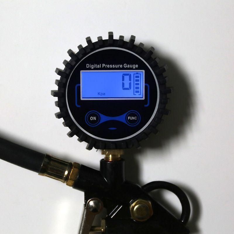 Digital Car Tyre Pressure Gauge LED Display High Precision Digital Tire Inflator