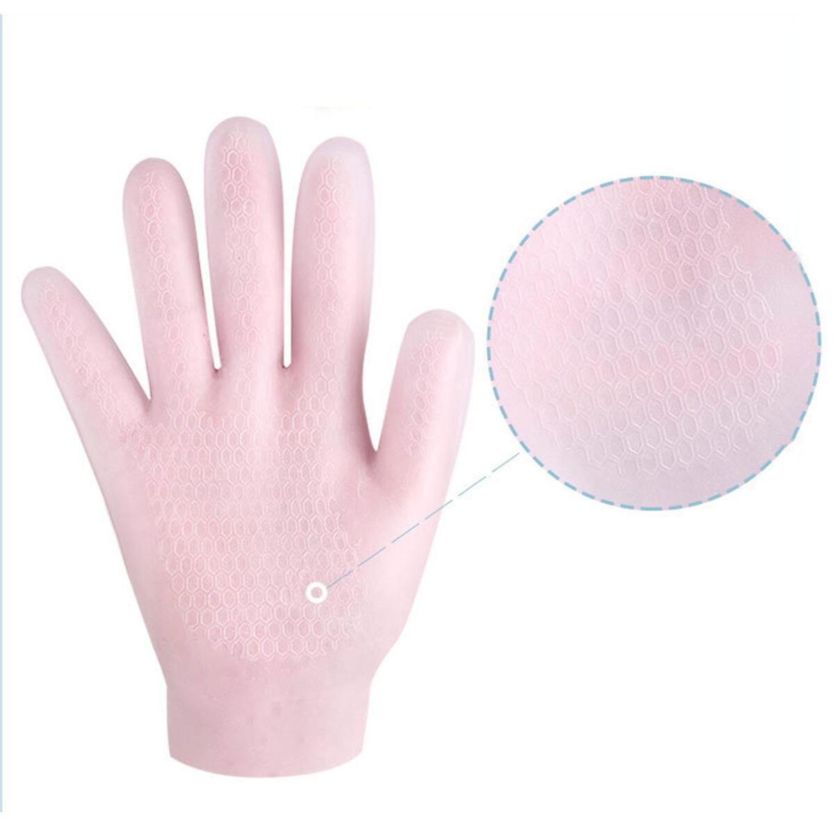 2 Pieces Moisturizing SPA Gloves Waterproof Hand Care Beauty Moisturizing Soften