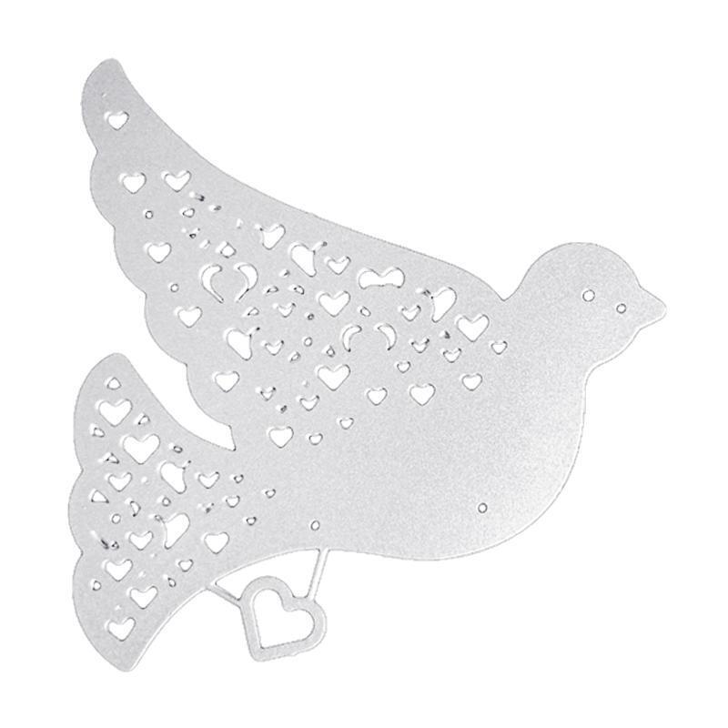 Pigeon Wine Cup Pendant Cutting Dies Photo Album Family Together Party Diary