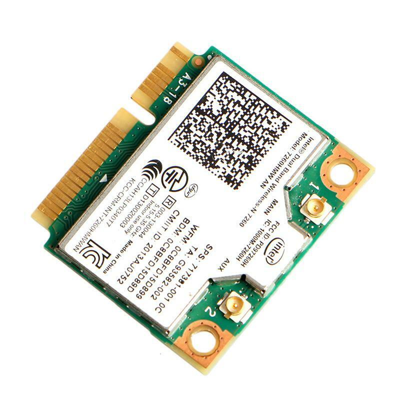 7260HMW Intel AN Dual Band Wireless + Bluetooth-compatible 4.0 MINI PCI-E WLAN