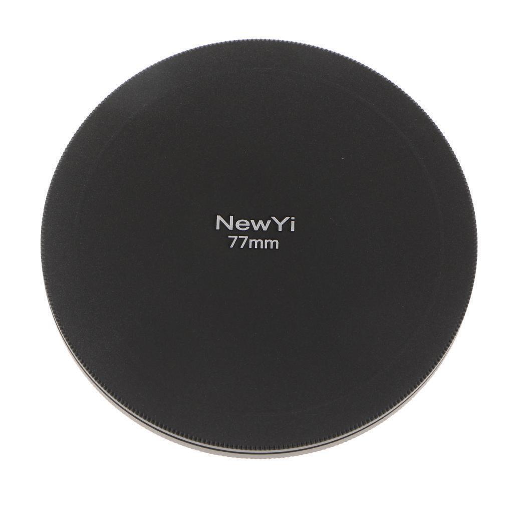77mm UV CPL Filter Case Lens  Stack Storage    - Black