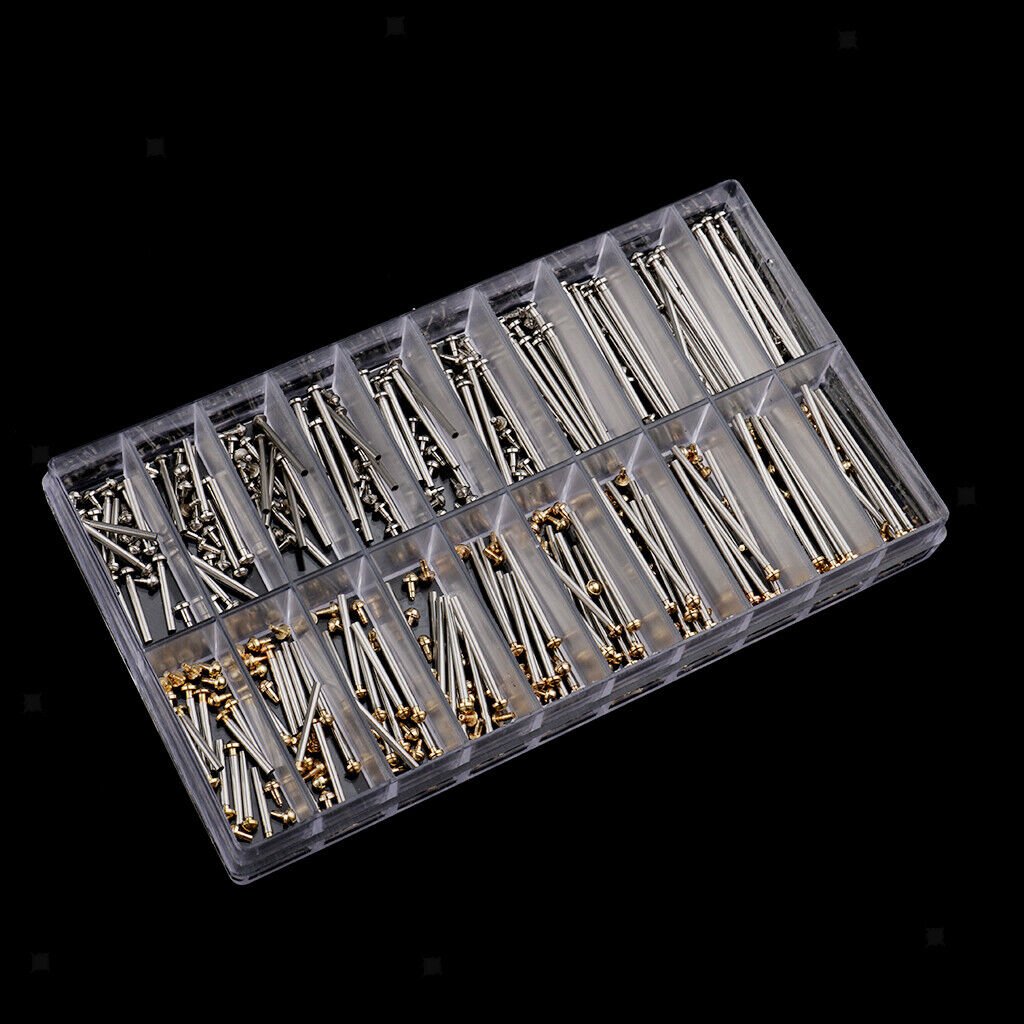 Watch Strap Screws 10 Size Stainless Steel Watch   Repair Tool