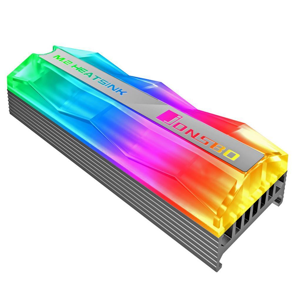 Jonsbo M.2-2 Color Light M.2 SSD Heatsink 5V 3Pin Solid State Drive Cooler