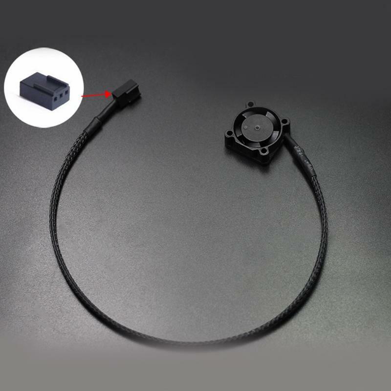 12V 3pin Brushless USB Connector PC Heatsink Cooling Fan w/35cm Cable 25x25X10mm