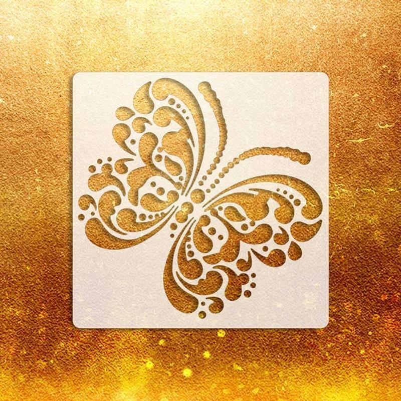 9pcs Multi-purpose Painting Stencil Kit DIY Drawing Stencil Template for Decors