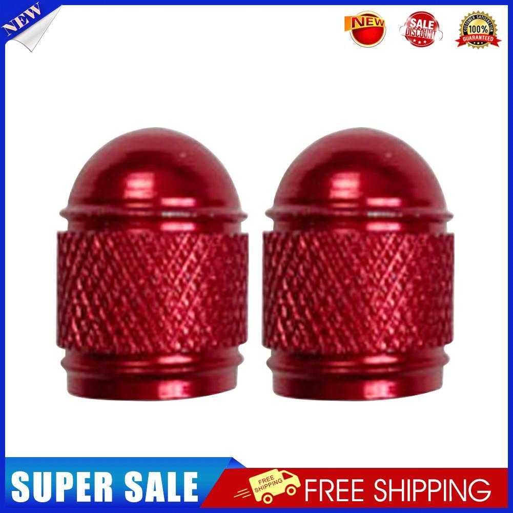 2pcs Electric Scooter Valve Stem Cap Dust-proof Cover for M365 Pro (Red)