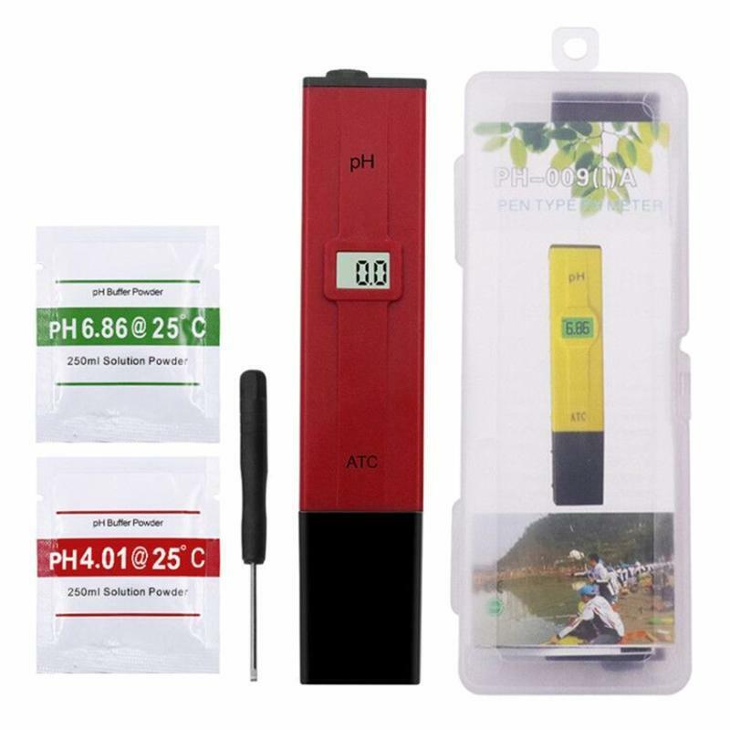 Pocket Pen Water Test ATC Digital PH Meter Tester PH-009 IA 0.0-14.0pH Aquarium