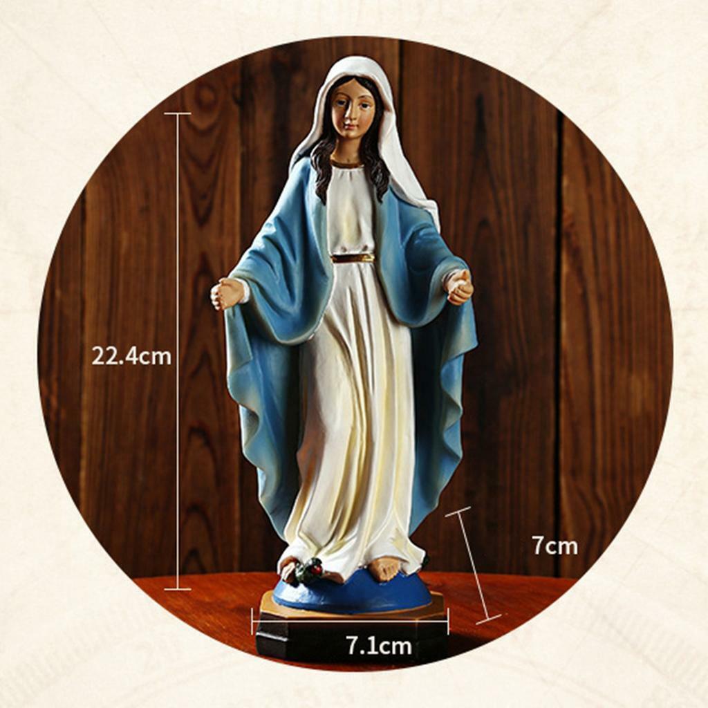 1pc Blessing Saint Virgin Mary Statue Wedding Gift Table Decor