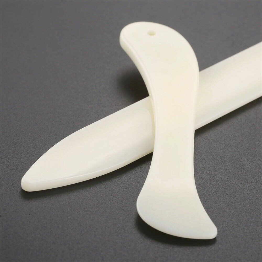 2Pcs Leather Craft Scoring Folding Creasing Edges Paper Handmade Sewing Tools