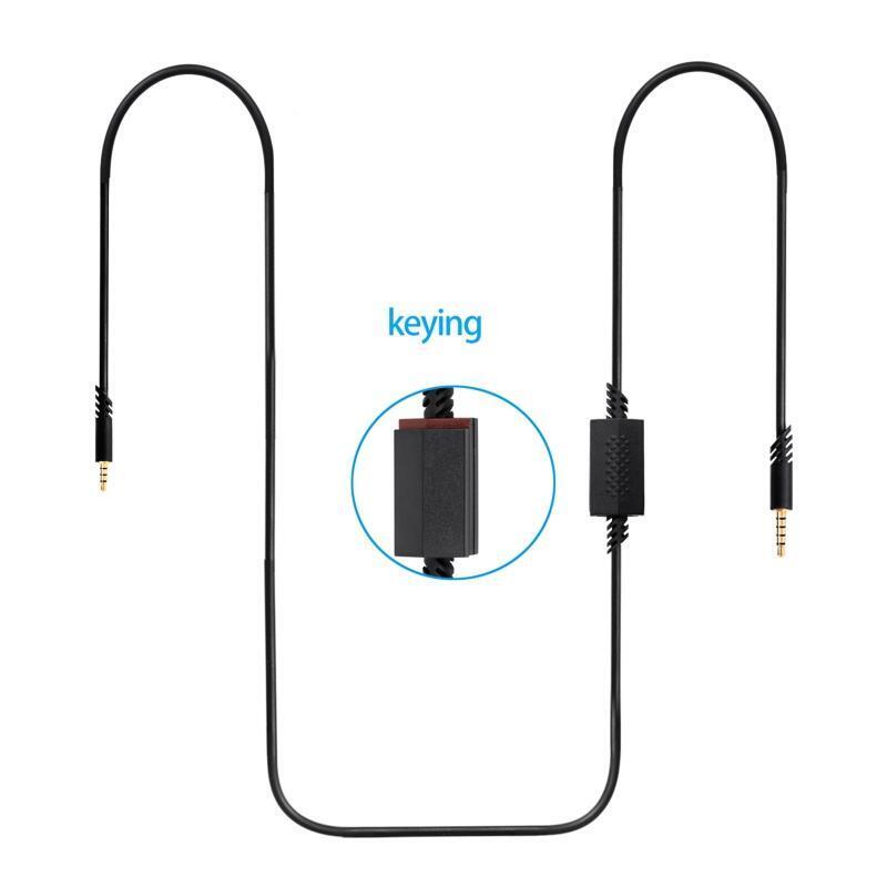 Replaced Audio Earphone Cable with Function for Astro A10 A40 A50 G233 Gaming