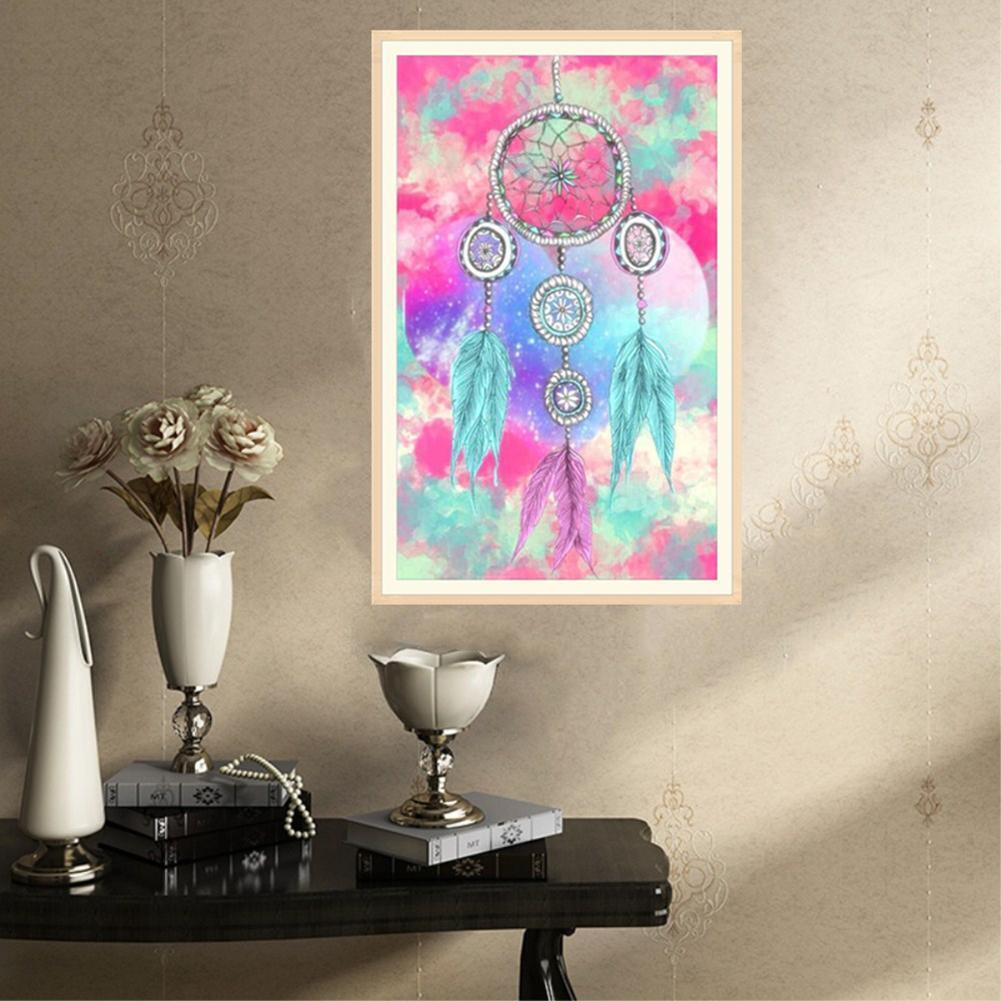 Dream Catcher DIY Rhinestones Diamond Painting Embroidery Cross Stitch Gift