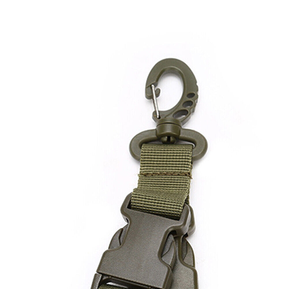 D-type Molle Hanging Buckle Outdoor Climbing Backpack Carabiner (Green)