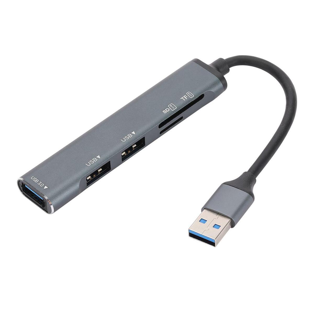 USB 3.0 Hub SD/TF Card Reader USB 3.0 5Gbsp, USB 2.0 480Mbps for USB Devices