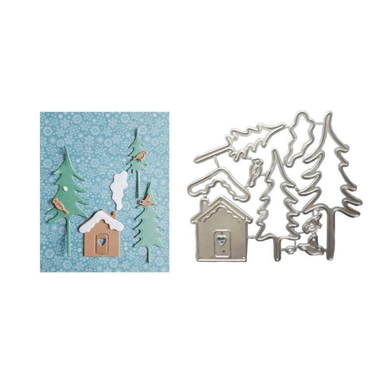 Delicate Christmas Metal Cutting Dies for DIY Paper Art Crafts Photo Album Decor
