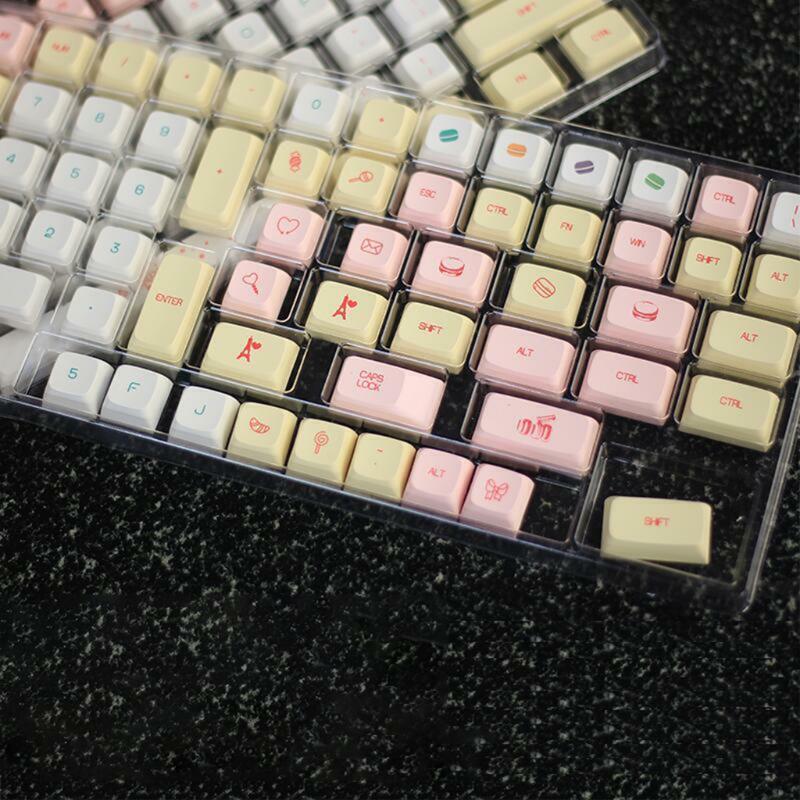 XDA Profile Keycaps PBT Dye Sublimation Set for Mechanical Gaming Keyboard 146