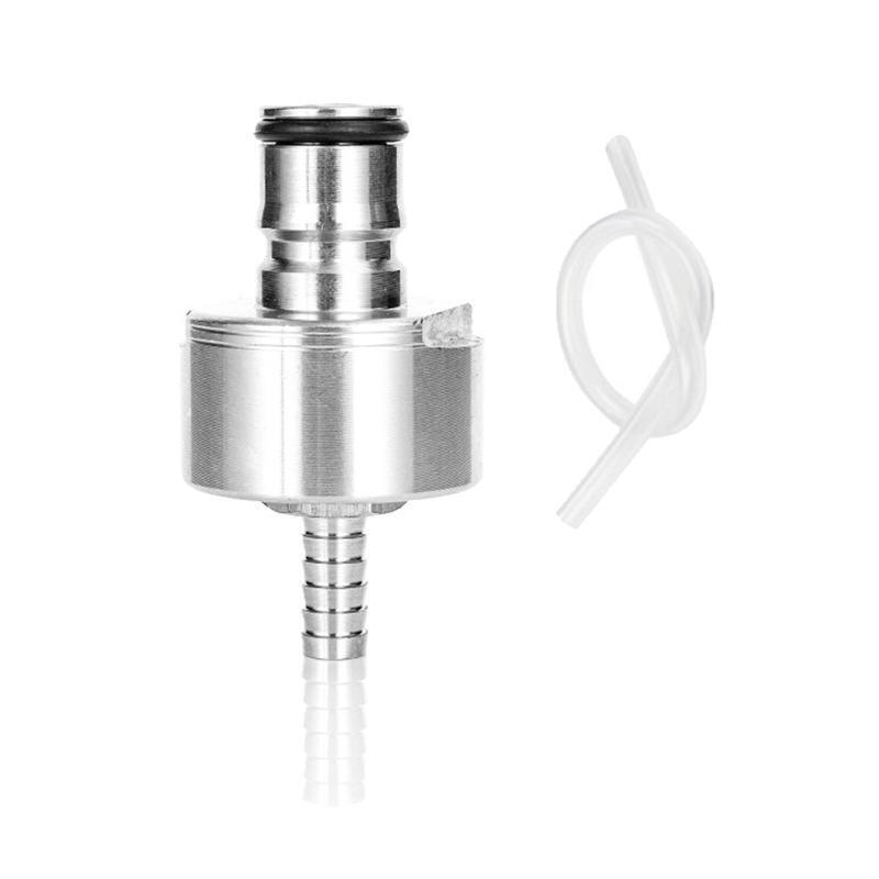 Homebrew Aeration System Stainless Steel Carbonation Cap Silicone Tube Kit