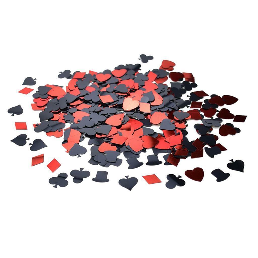 Glitter 30g Assorted Casino Poker Table Confetti Wedding Poker Game Decor