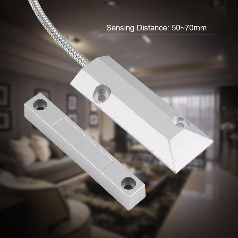 Wired Magnetic Door Window Contact Sensor Switch for Home Security Alarm System
