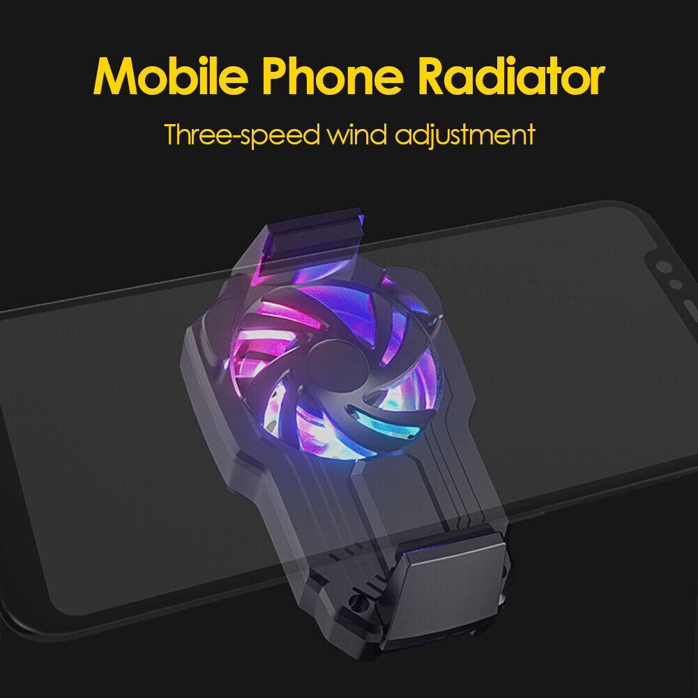 Gaming Mobile Phone Cooling Fan USB Rechargeable Gamepad Radiator Cooler